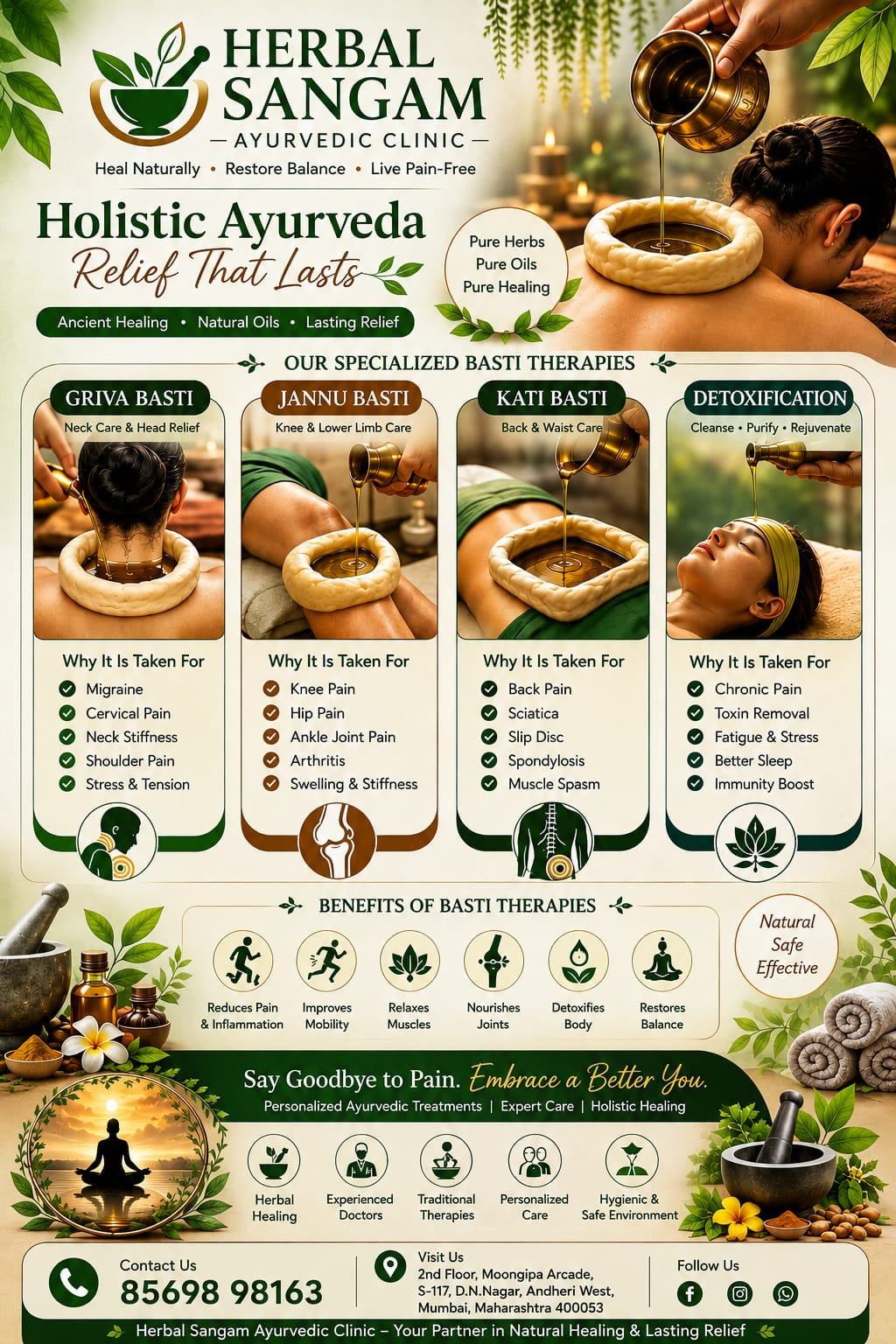 Naturopathy - Mud Therapy, Ice Pack and Water Therapy